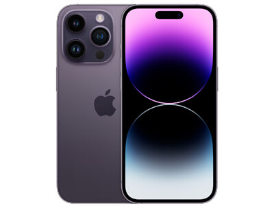 Apple iPhone 14 Pro 256GB Deep Purple med to års garanti (MQ1F3QN 