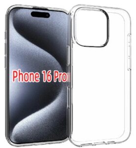 Baksidedeksel for iPhone 16 Pro - blank