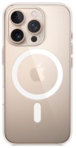 Apple - Baksidedeksel for iPhone 16 Pro - clear